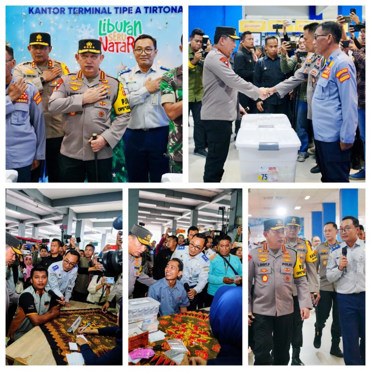 Kapolri Cek Kesiapan Terminal Hingga Wisata di Solo Jelang Nataru