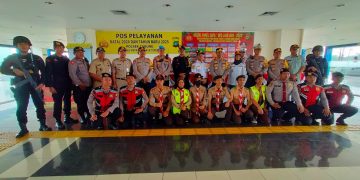 Lepas Mudik gratis di Terbus Pulogebang, Kapolres Metro Jakarta Timur dampingi Kementrian Perhubungan RI