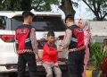 Kapolresta Cirebon Pimpin Pengecekan Pos Pelayanan Rest Area 229 B Dalam Rangka Pengamanan Arus Balik