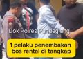 Pelaku penembakan bos rental mobil di rest area Tol Tangerang-Merak akhirnya ditangkap polisi.