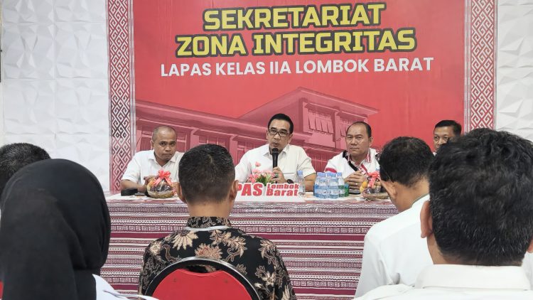 Sesditjenpas Tinjau Lapas Lombok Barat, Dorong Optimalisasi Program Pembinaan dan Ketahanan Pangan