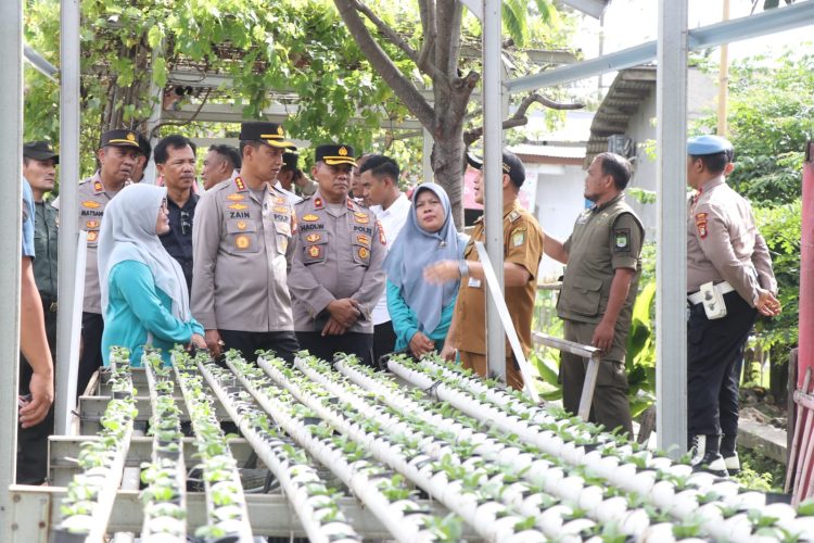 Dukung Asta Cita Presiden RI, Polres Metro Tangerang Gandeng KWT Hasilkan Pangan Berkualitas