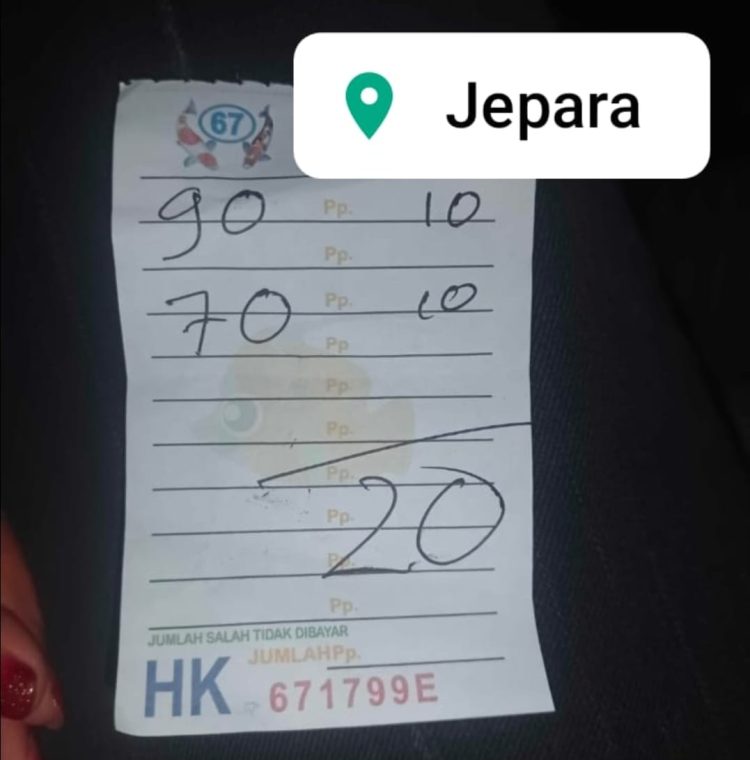 “Permainan Ilegal Berlogo 67 Jepara Marak Kembali, Dugaan Pembiaran oleh Aparat Setempat”