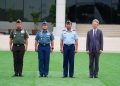 Kasad Dampingi Panglima TNI Terima Kunjungan Kepala Staf Gabungan Angkatan Bersenjata RRT