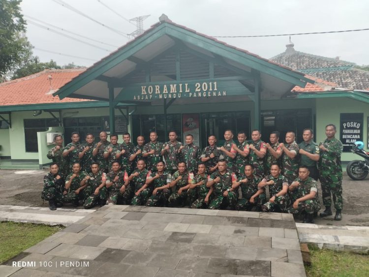 Danrem 063/SGJ Kolonel Inf Hista Soleh Harahap, S.I.P., M.I.P., Lakukan Kunjungan Kerja ke Koramil 0620-11/Asjap