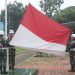 Upacara Bendera Merah Putih Berlangsung Khidmat di Lapangan Makodim 0620/Kab Cirebon