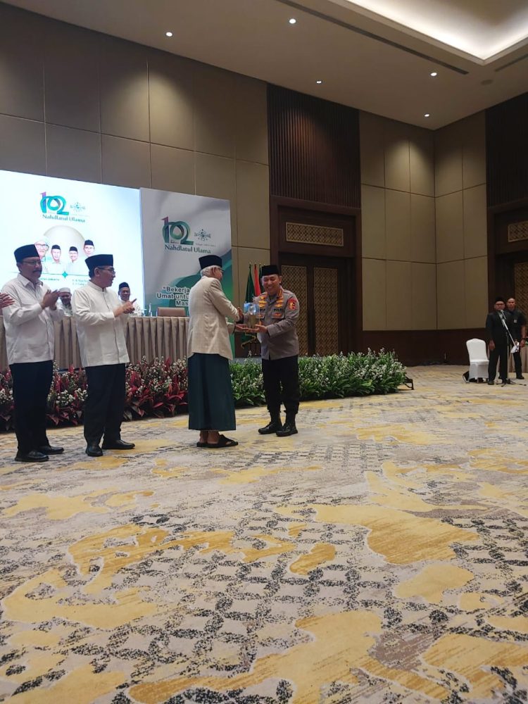 Kapolri Jenderal Listyo Sigit Prabowo Canggung di Pembukaan Munas NU 2025, Tapi Tetap Sampaikan Pesan Persatuan dan Harapan untuk Indonesia Emas
