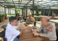 Kapolsek Bantargebang Jalin Silaturahmi dengan Manajemen Perumahan Vida
