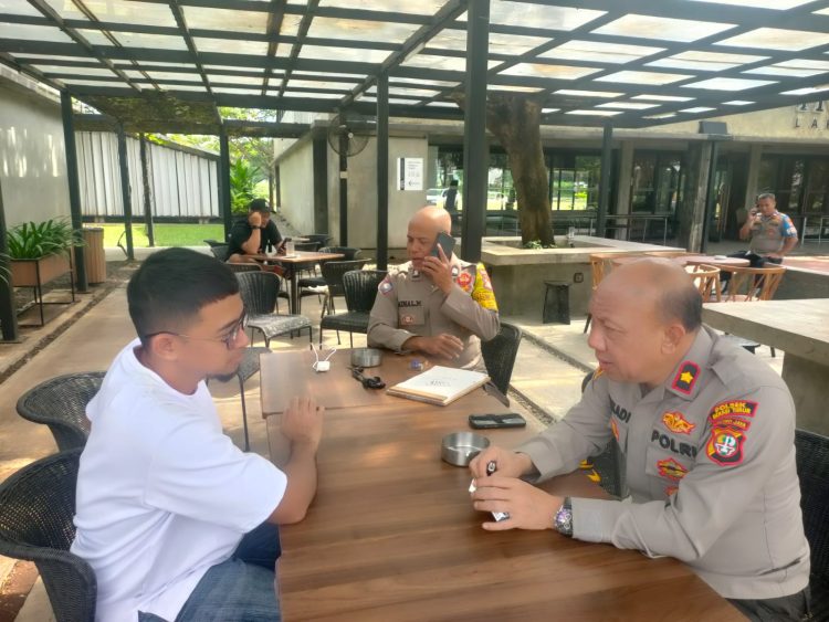 Kapolsek Bantargebang Jalin Silaturahmi dengan Manajemen Perumahan Vida