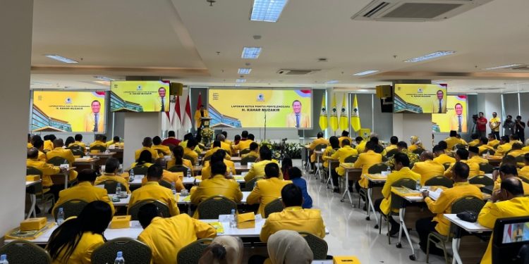 Pembukaan Rakernas Partai Golkar 2025: Bahlil Lahadalia Tegaskan Dukungan Penuh ke Pemerintah dan Cita-cita Politik Masa Depan