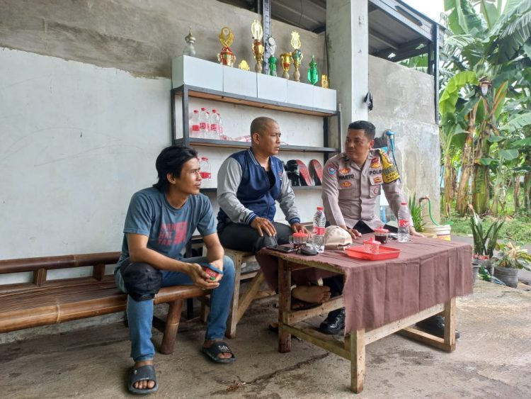 Mempererat Tali Silaturahmi, Bhabnkamtibmas Cikiwul Aktif Jalin Kemitraan dengan Tokoh Masyarakat