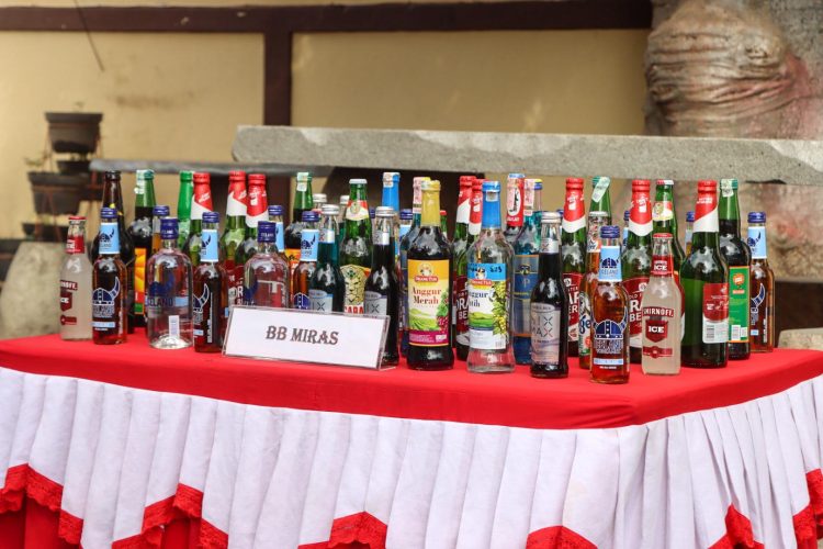 Polresta Cirebon Musnahkan Ribuan Miras Berbagai Merk Hasil KRYD dan Operasi Pekat