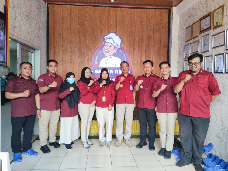 Lembaga Pembinaan Khusus Anak Jakarta Lakukan Studi Banding ke Dapur Sehati Rutan Kelas I Cipinang
