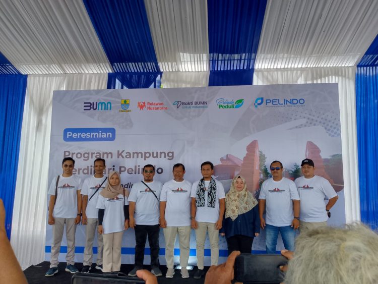 Pelindo Meresmikan UMKM Di Rw 01 Kelurahan Panjunan