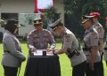 Kapolresta Cirebon Pimpin Sertijab Para Kasat hingga Kapolsek Jajaran