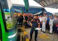 Wamenhub dan Kakorlantas Polri Cek Kesiapan Angkutan Lebaran di Terminal Pulogebang