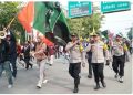 Polres Cirebon Kota Siagakan Ratusan Personel Amankan Aksi Unjuk Rasa di DPRD Kota Cirebon.