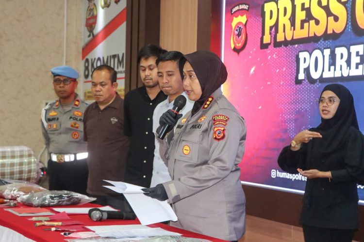 Polresta Cirebon Ungkap 7 Kasus Tindak Pidana, Amankan 13 Tersangka