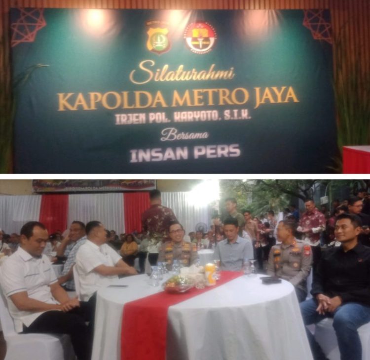 Kapolda Metro Jaya Irjen Pol. Karyoto. S.I.K. Gelar Silaturahmi dengan Insan Pers dan Buka Bersama ( Bukber ) Ramadhan 1446 H