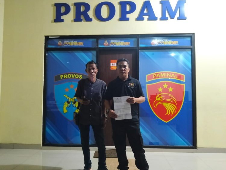 Buntut Perselisihan Dengan Oknum Kapolsek, Wartawan Resmi Laporkan ke Propam