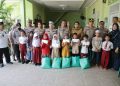 Kapolres Metro Bekasi Kota Salurkan Bansos, santuni Anak yatim dan Pemulung Berbagi Keberkahan di Bulan Ramadan