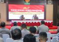 Polresta Cirebon Gelar Rapat Koordinasi Lintas Sektoral Penanganan Arus Mudik dan Balik Lebaran 1446 H Tahun 2025.