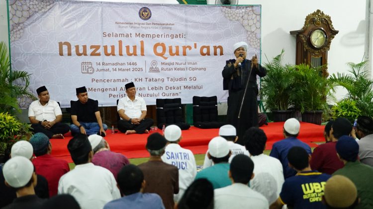 Nuzulul Quran 1446 H di Rutan Cipinang : Perkuat Iman dan Taqwa