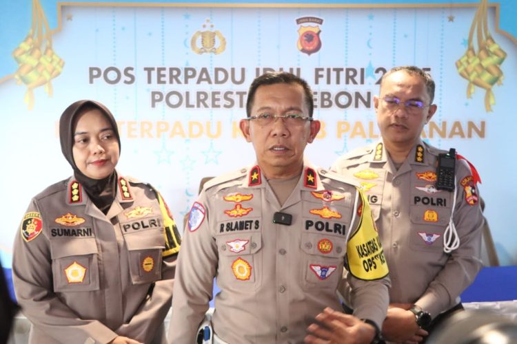 Kunjungan Kerja Dirgakkum Korlantas Polri Cek Kesiapan Pos Terpadu KM 188 Tol Cipali Polresta Cirebon