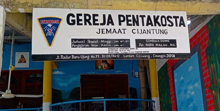 Kunjungan Antar Gereja PEWARNA Indonesia di Gereja Pentakosta Jemaat Cijantung