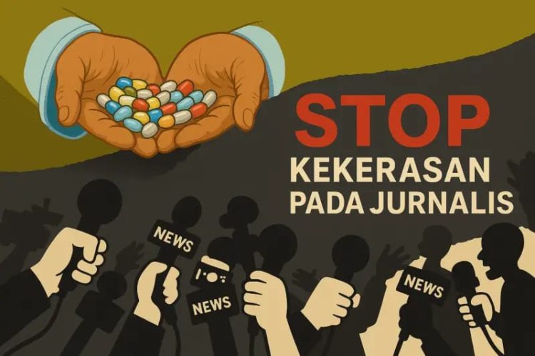 Insiden kekerasan terhadap wartawan Rizky dari media online Teropong Rakyat di Jalan K.S. Tubun, Tanah Abang, Jakarta Pusat