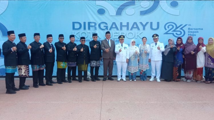 Upacara Hari Jadi Kota Depok ke-26: Supian-Chandra Tekankan Optimisme dan Inovasi