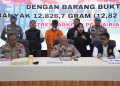 Ungkap Peredaran Gelap Sabu, Polisi Selamatkan 64.000 Jiwa