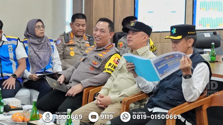 Cek One Way Nasional di KM 70 Cikatama, Kapolri: Ada Peningkatan tapi Tetap Lancar