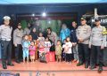 Kapolresta Cirebon Menjenguk dan Berikan Bantuan kepada Anak Asuh Stunting