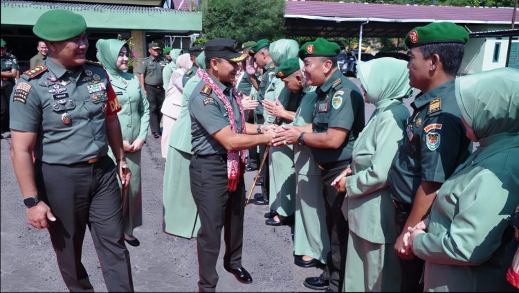 Kunjungan kerja Danrem 063/SGJ di Kodim 0616/Indramayu