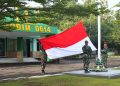 Kodim 0614/Kota Cirebon Gelar Upacara Bendera Rutin Setiap Tanggal 17.