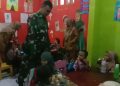 Babinsa Kelurahan Karyamulya Monitoring Program Makan Bergizi Gratis (MBG)