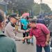 Peserta Aksi Apresiasi Polres Cirebon Kota atas Pengamanan Humanis dan Profesional.