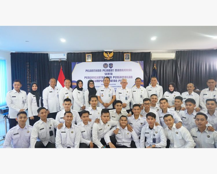 Pelantikan PNS Baru, Empat dari Rutan Cipinang Turut Ambil Sumpah