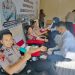 Serdik Sespimma Polri Angkatan ke-73 Gelar Donor Darah di Gedung PP Polri Polres Cirebon Kota