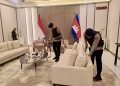 Satuan Brimob Polda Metro Jaya Amankan Kunjungan Presiden Senat Kerajaan Kamboja Melalui Sterilisasi Sejumlah Titik Strategis