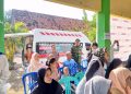 Babinsa dan Bhabinkamtibmas Kelurahan Kesenden Dampingi Kegiatan Pemeriksaan dan Pengobatan Gratis