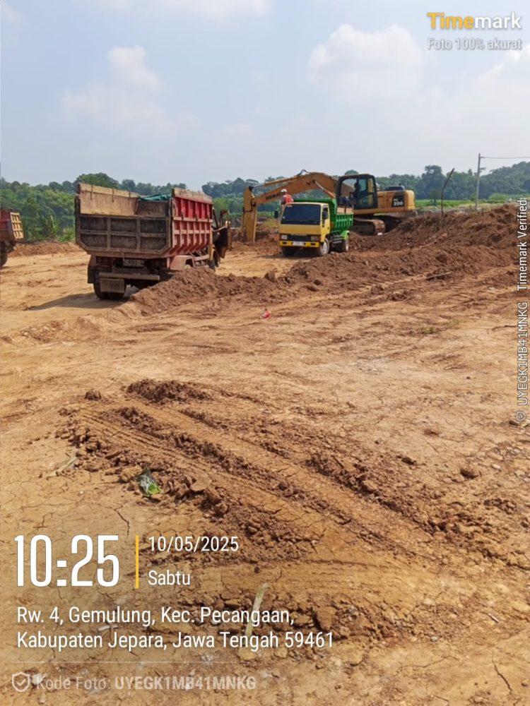 Virall Lapor Bapak Kapolri : Galian C Diduga Ilegal Milik ‘RD’ di Gemulung Jepara Bebas Beroperasi Bertahun-tahun, Polres Diduga Tutup Mata dan Terima Atensi