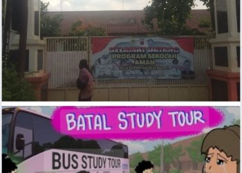 Ini Penjelasan Kepsek SMPN2 Cileungsi  Study Tour Dibatalkan