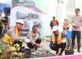 Tingkatkan Pelayanan Publik, Kapolres dan Walikota Tangerang Lakukan Peletakan Batu Pertama Pembangunan Gedung Parkir Berlantai 4