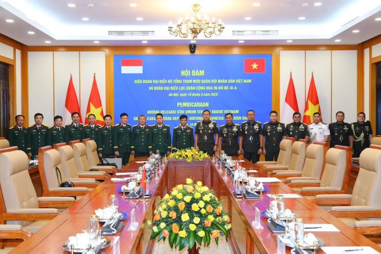 Perkuat Diplomasi Pertahanan, Kasad Jalin Kemitraan Strategis dengan Tentara Rakyat Vietnam