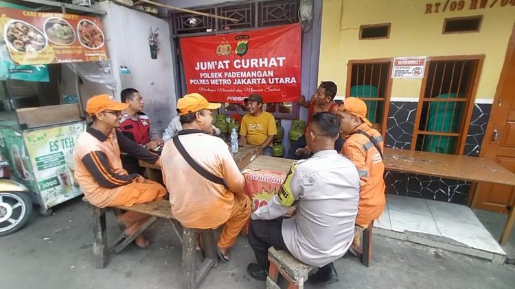 Polisi Bersama Warga Ancol, Duduk Bersama Bahas Isu Kamtibmas dan Cegah Tawuran