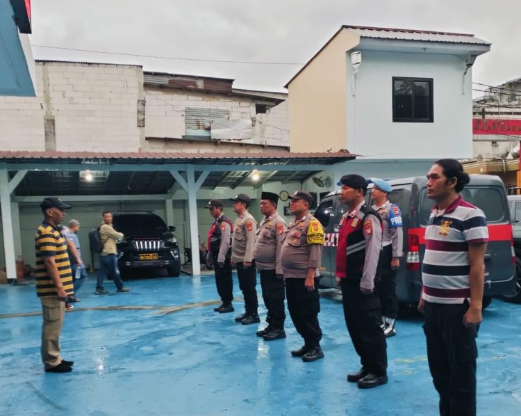 Polsek Pademangan Gelar Apel Operasi Berantas Jaya 2005