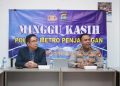 Wakapolres Metro Jakarta Utara Sambangi Gereja Wesley Methodist dalam Program “Minggu Kasih”