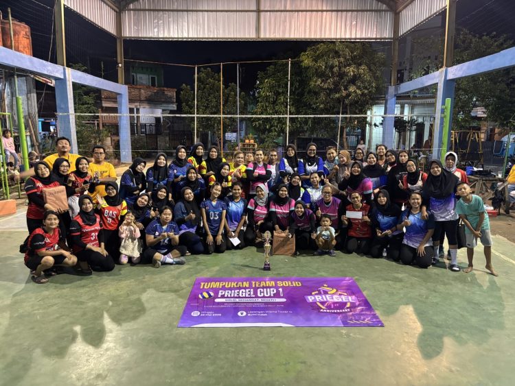 Kemeriahan Priegel Cup 1 Yang Dilaksanakan Oleh Tim Priegel Banjiri Dukungan Oleh Masyarakat sekitar